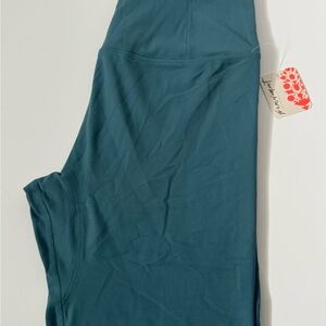 NWT - Free People Movement Womens Teal Misty Blue Leggings